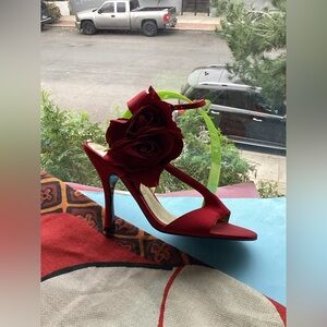 Nina flower heels